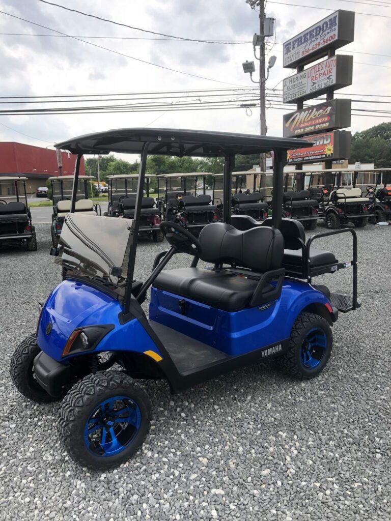 2021 NEW Yamaha Drive 2 PTV EFI fuel injected Quietech Gas golf cart 3 ...