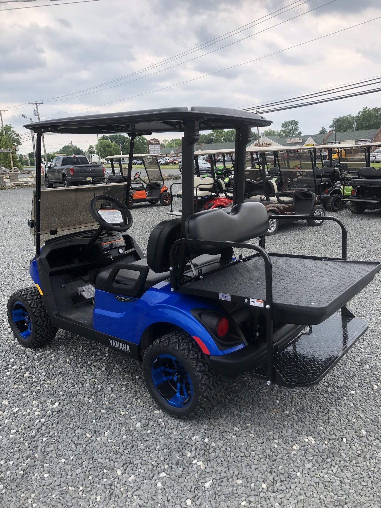 2021 NEW Yamaha Drive 2 PTV EFI fuel injected Quietech Gas golf cart 3 ...