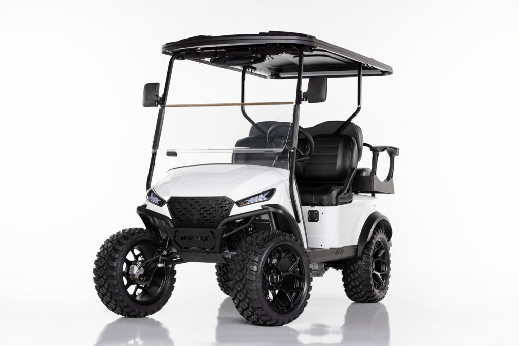 2025 New Madjax X4L Pearl White Metallic Lithium 48 volt Low Speed